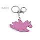 Backpack pendant / keychain - unicorn, elephant - Pink (1 Piece)
