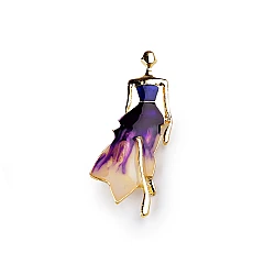 Brooch - model - Violet (1 Piece)