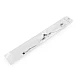 Stainless steel bracelet - Silver (1 Piece)