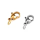 Carabiner with stainless steel connecting ring 7x10; 7x12 mm - Gold (2 Pieces)