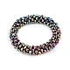 Bracelet / hair tie made of beads - Crystal (1 Piece)