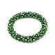 Bracelet / hair tie made of beads - Crystal (1 Piece)