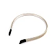 Hairband with lurex - Silver (12 Pieces)
