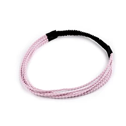 Elastic hairband, multi-row - Vintage pink (1 Piece)