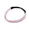 Elastic hairband, multi-row - Vintage pink (1 Piece)