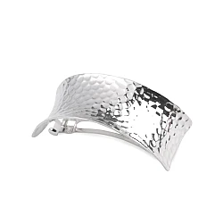 French hair clip - Silver (1 Piece)