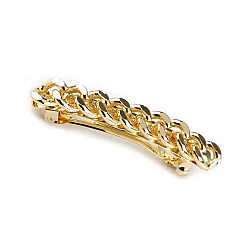 French hair clip, chain - Gold (1 Piece)