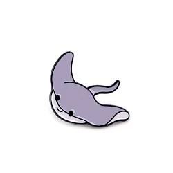 Brooch / badge, sea world - Lightest purple (1 Piece)