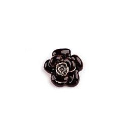 Brooch - flower - Bordeaux (1 Piece)
