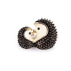 Brooch hedgehog - Creamy light (1 Piece)