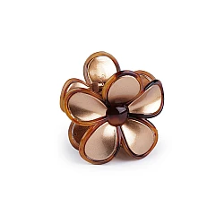 Flower hair clip - Gold (1 Piece)
