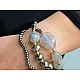 Elastic bracelet set of 3 pieces - Gray hematite (1 Set)