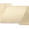 Canvas / needlepoint embroidery belt  width 70mm scalloped edge - Natural (1 Meter)