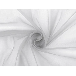Chiffon knit - Very light grey (1 Meter)