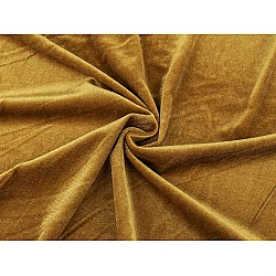 Elastic velvet fabric - Beige camel (1 Meter)