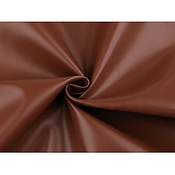 Imitation leather fabric - Cognac brown (1 Meter)