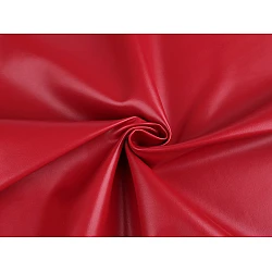 Imitation leather fabric - Red (1 Meter)