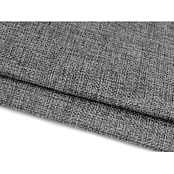 Coated burlap / imitation jute fabric - Lightgrey (1 Meter)