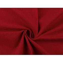 Cotton fabric / canvas single colour - Dark red (1 Meter)