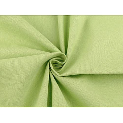 Cotton fabric / canvas single colour - Lig.pastel green (1 Meter)