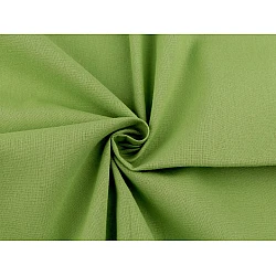 Cotton fabric / canvas single colour - Grass green (1 Meter)