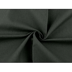 Cotton fabric / canvas single colour - Steel grey (1 Meter)