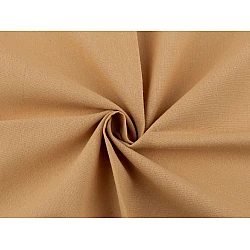 Cotton fabric / canvas single colour - Beige (1 Meter)