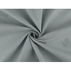 Cotton fabric / canvas single colour - Lightgrey (1 Meter)