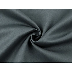 Blackout curtain fabric width 280 cm - Blue-grey (1 Meter)