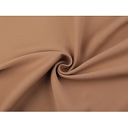 Blackout curtain fabric width 280 cm - Brown natural (1 Meter)