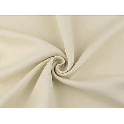 Blackout curtain fabric width 280 cm - Creamy light (1 Meter)