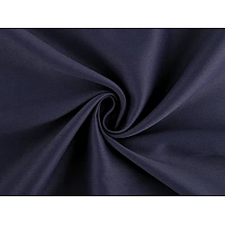 Blackout curtain fabric width 280 cm - Blue dark (1 Meter)