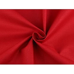 Cotton fabric / canvas single colour - Red (1 Meter)
