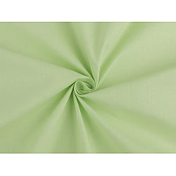 Cotton fabric / canvas single colour - Lig.pastel green (1 Meter)