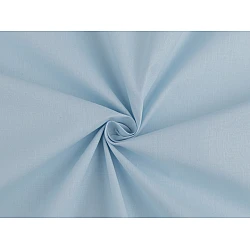 Cotton fabric / canvas single colour - Forget-me-not blue (1 Meter)
