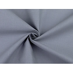 Cotton fabric / canvas single colour - Blue-grey (1 Meter)