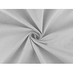 Cotton fabric / canvas single colour - Lightgrey (1 Meter)