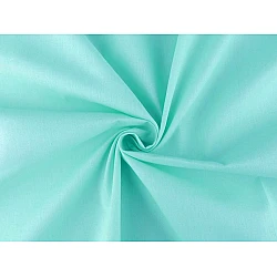 Cotton fabric / canvas single colour - Turquoise (1 Meter)