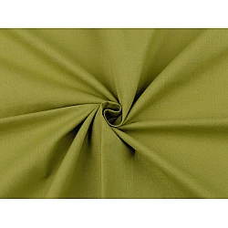 Cotton fabric / canvas single colour - Light grassy green (1 Meter)