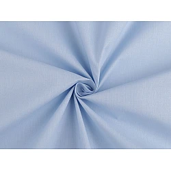 Cotton fabric / canvas single colour - Baby blue (1 Meter)