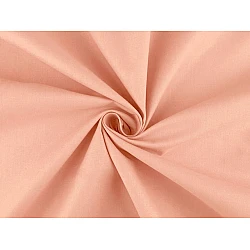 Cotton fabric / canvas single colour - Darksalmon (1 Meter)