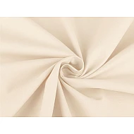 Cotton fabric / canvas single colour - Vanilla (1 Meter)