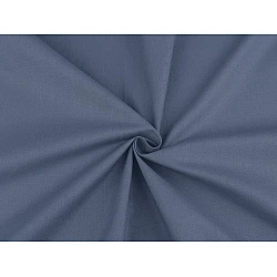 Cotton fabric / canvas single colour - Jeans blue (1 Meter)
