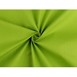Cotton fabric / canvas single colour - Green light (1 Meter)