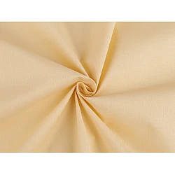 Cotton fabric / canvas single colour - Nude (1 Meter)