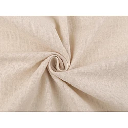 Cotton flannel fabric - Lightbeige (1 Meter)