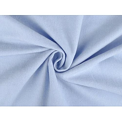 Cotton flannel fabric - Blue ice (1 Meter)
