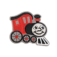 Iron on patch locomotive - Light blue (1 Piece)