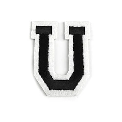 Iron on letters - Black (1 Piece)