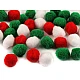 Pom pom ø20 mm - Mix christmas (1 Bag)